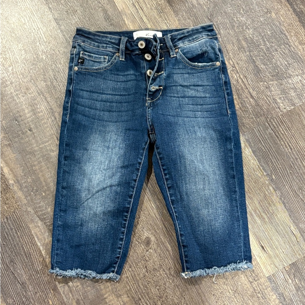 KanCan Blue Bermuda Shorts Classic Denim Style